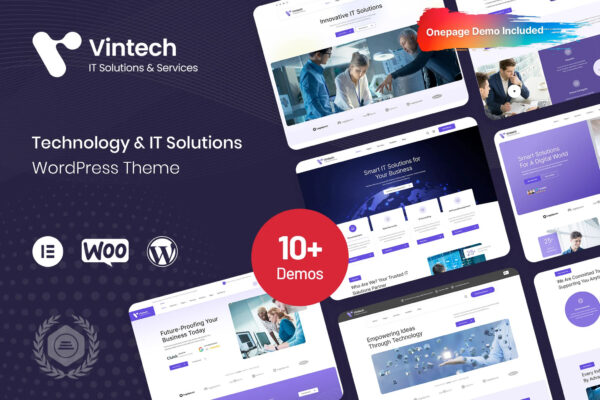 Vintech - Technology & IT Solutions WordPress