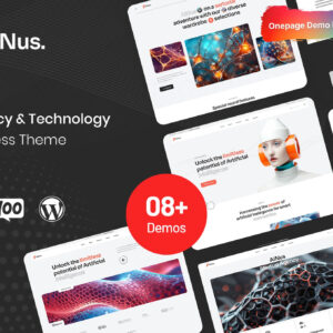Ainus - AI Agency & Technology WordPress Theme