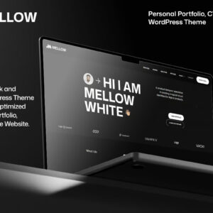 Mellow - Personal Portfolio WordPress Theme