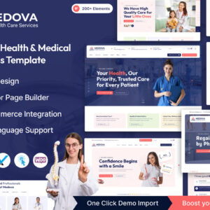 Medova – Health & Medical WordPress Theme