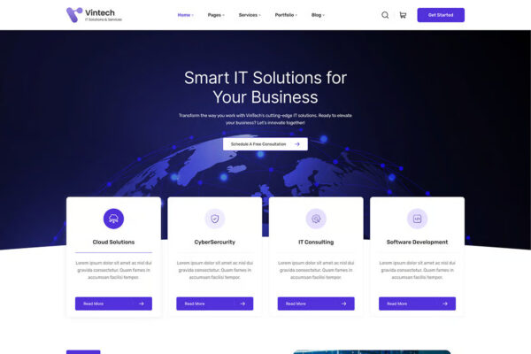 Vintech - Technology & IT Solutions WordPress - Image 3